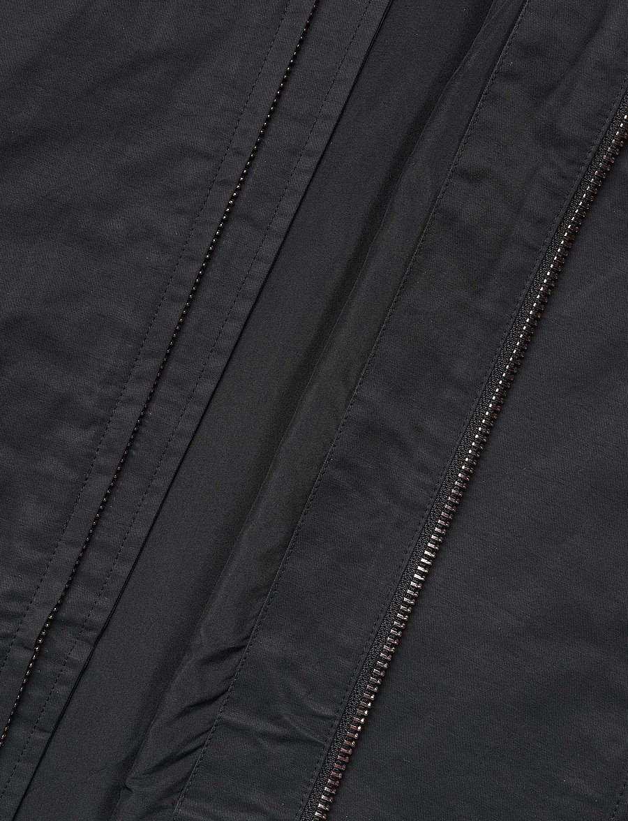 Lyle & Scott - Waxed Guard Parka - parkas - jet black - 4
