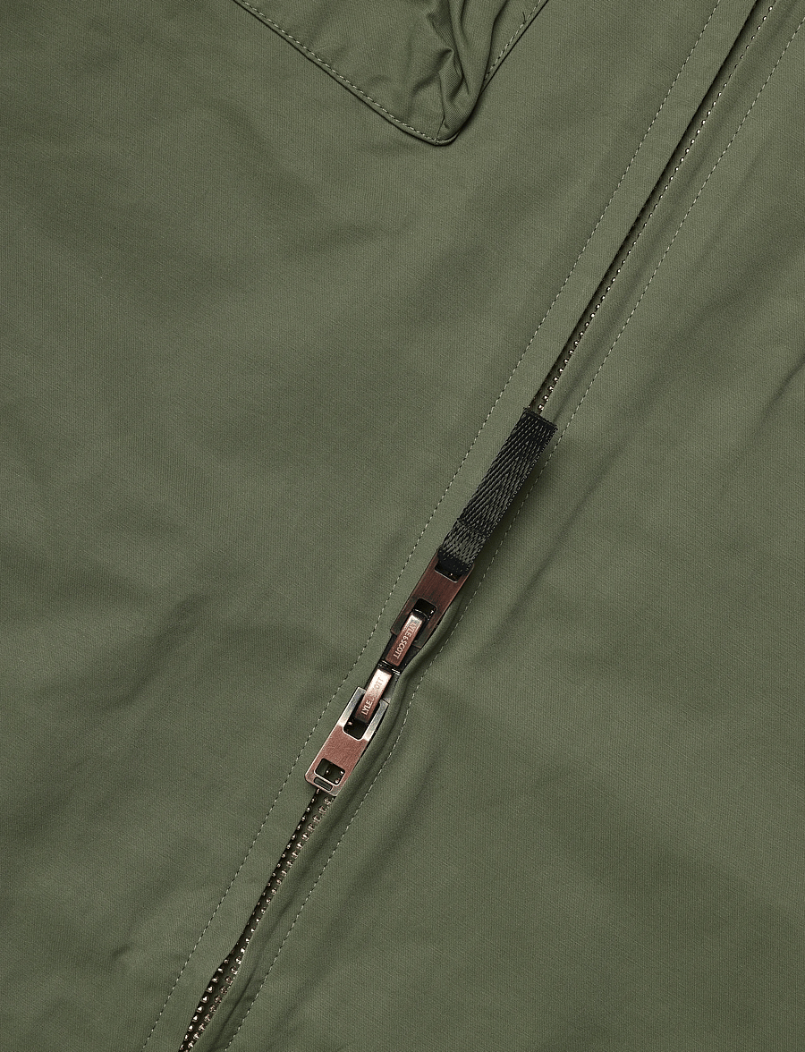 Lyle & Scott - Waxed Guard Parka - parkas - true olive - 3
