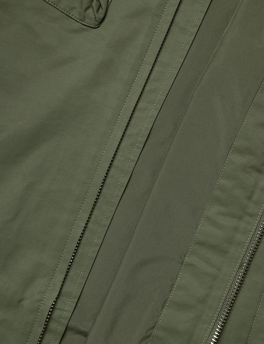 Lyle & Scott - Waxed Guard Parka - parkas - true olive - 4