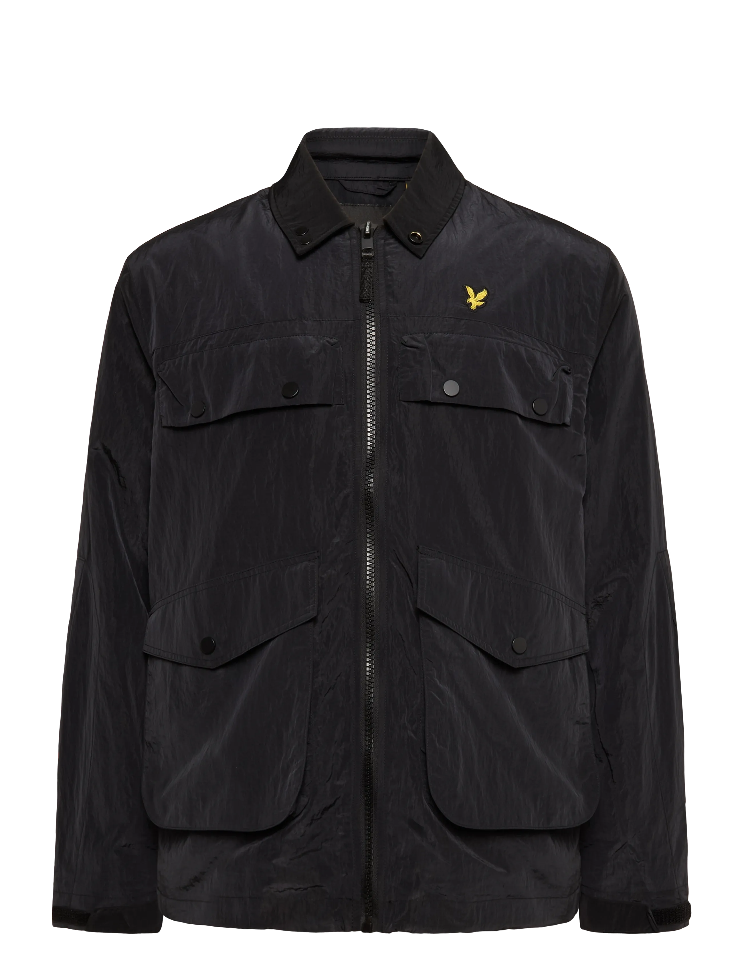Lyle & Scott 4 Pockets Blouson Jacket - Jackets - BLACK ICE / black