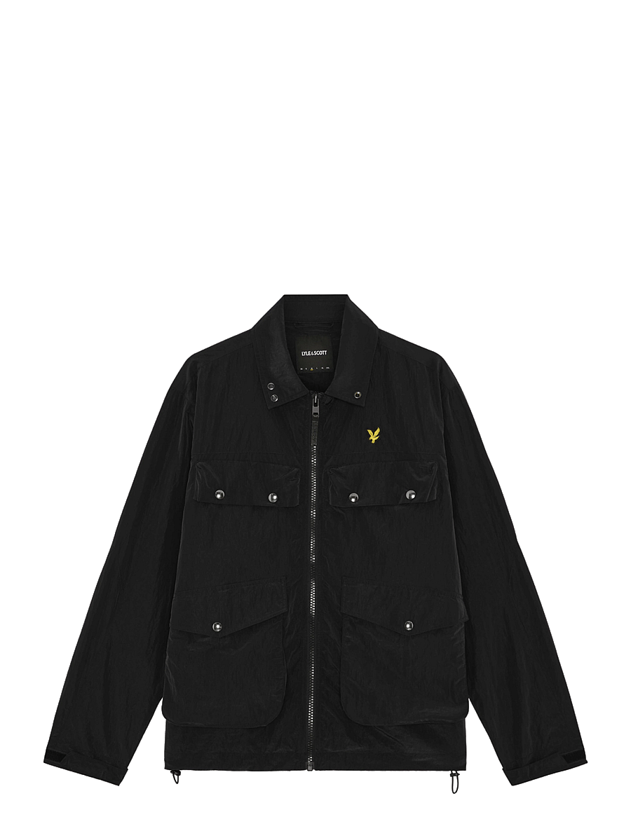 Lyle & Scott - 4 Pockets Blouson Jacket - black ice - 0