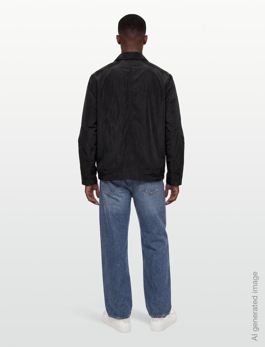 Lyle & Scott - 4 Pockets Blouson Jacket - kurtki wiosenne - black ice - 4