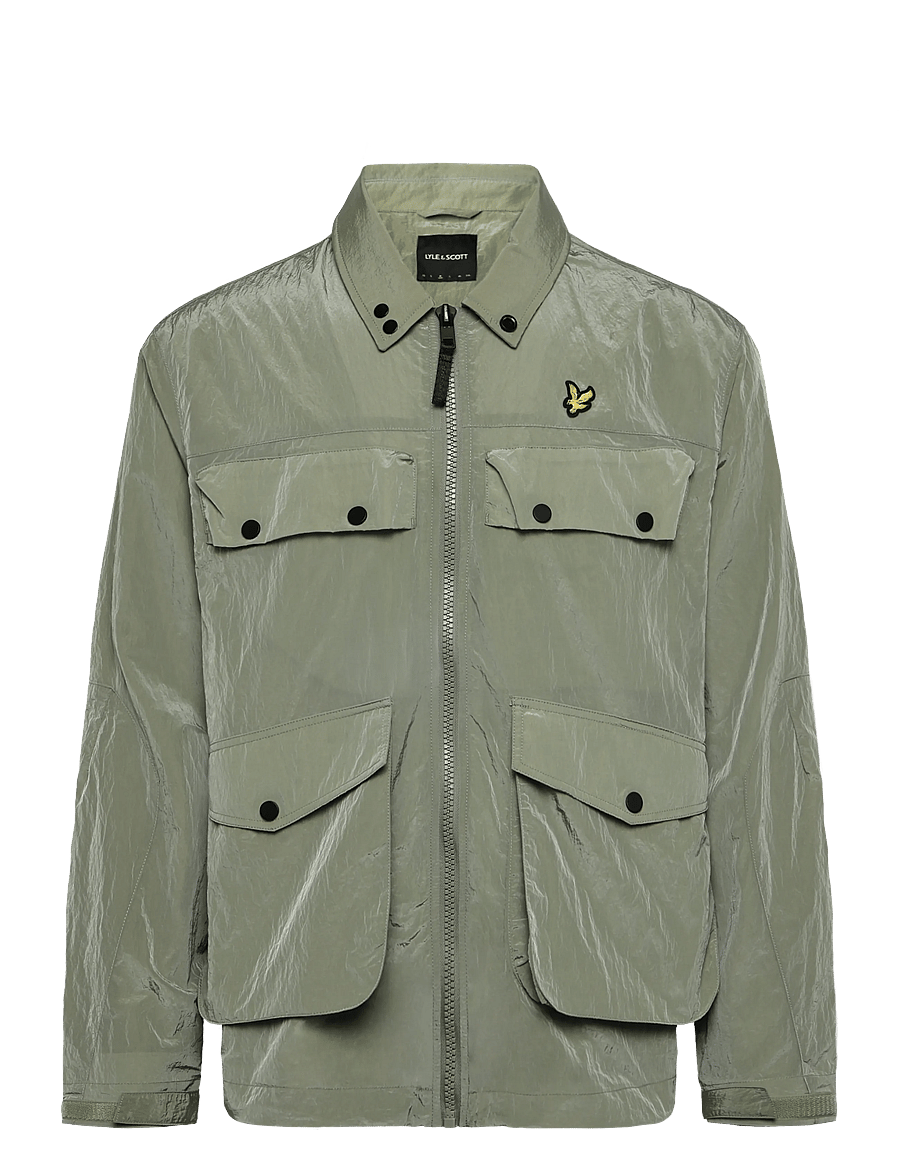 Lyle & Scott - 4 Pockets Blouson Jacket - herbstjacken - smoke olive - 1