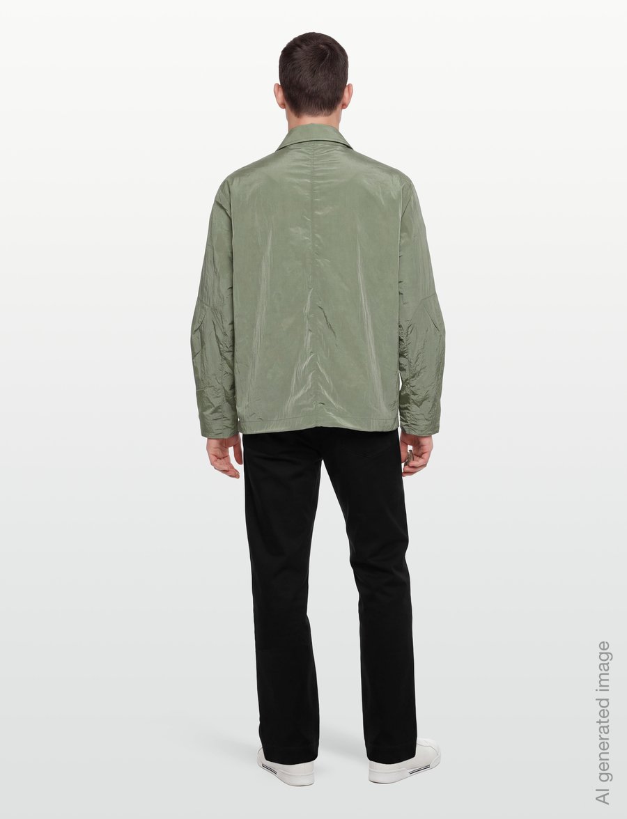 Lyle & Scott - 4 Pockets Blouson Jacket - herbstjacken - smoke olive - 4