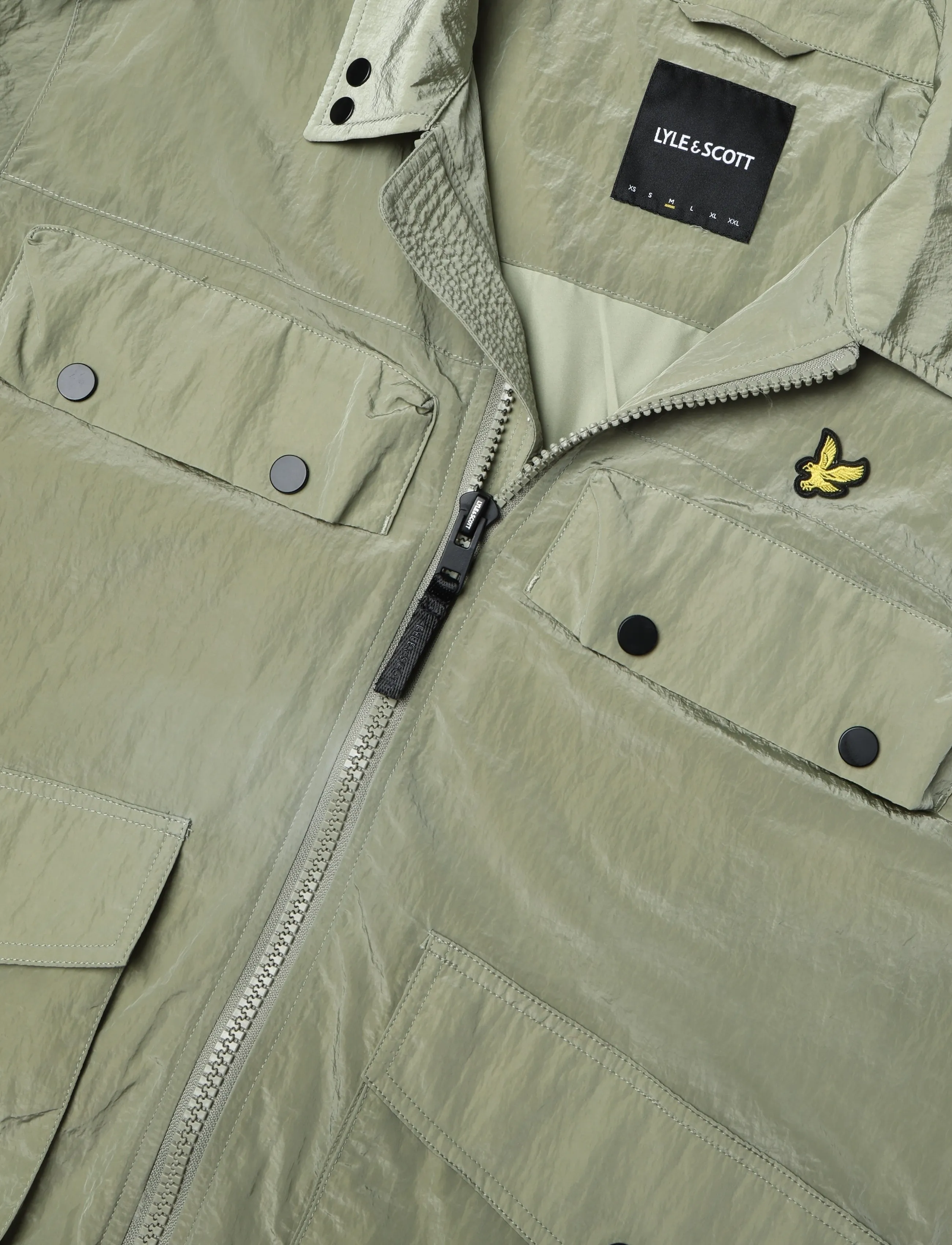 Lyle & Scott - 4 Pockets Blouson Jacket - herbstjacken - smoke olive - 5