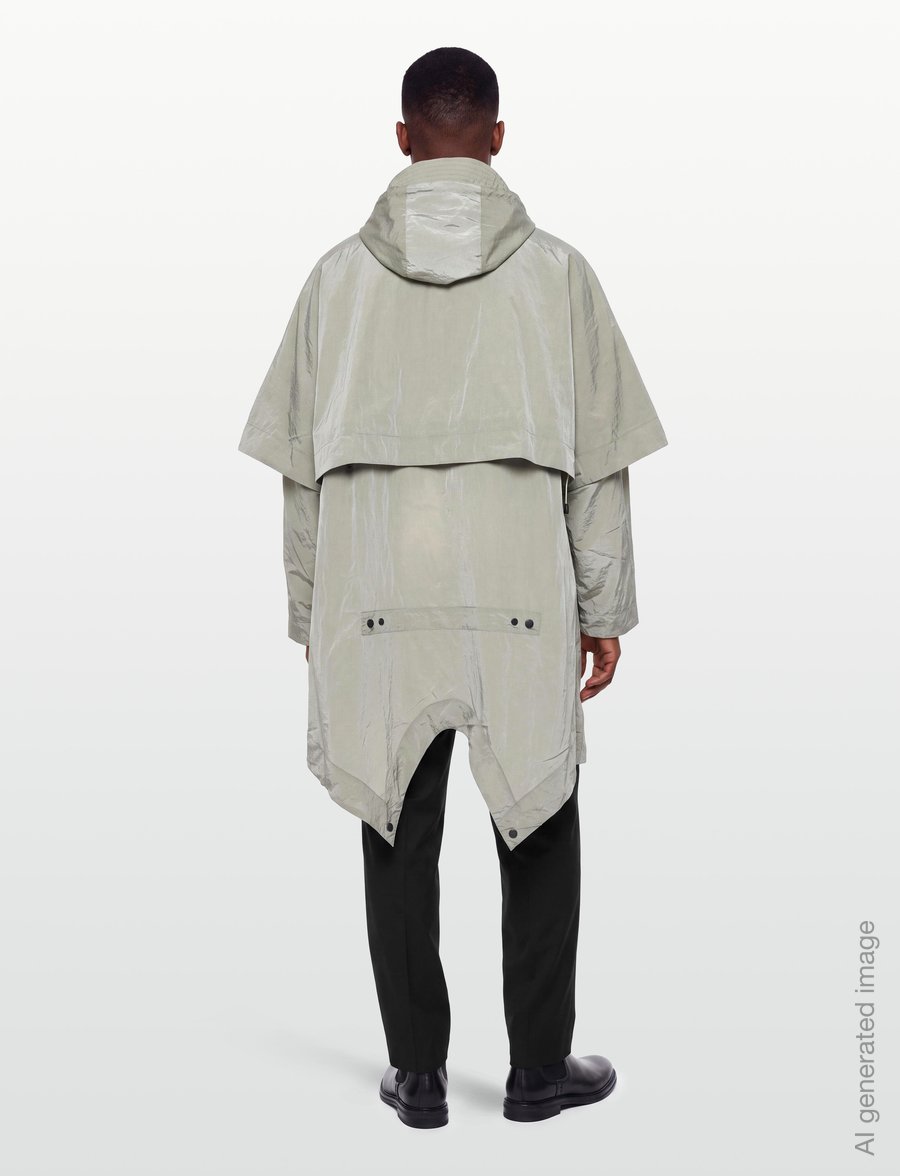 Lyle & Scott - Pullover Smock Jacket - anoraks - smoke olive - 4
