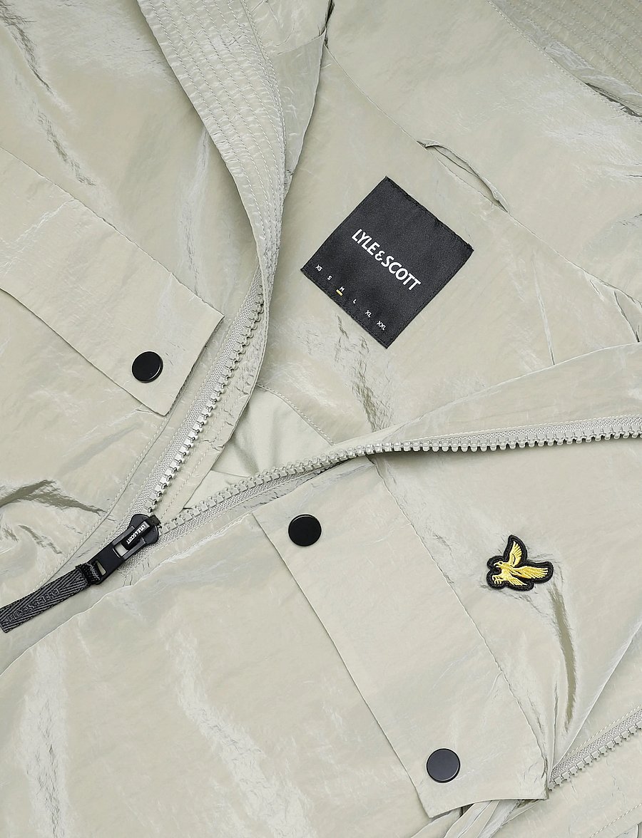 Lyle & Scott - Pullover Smock Jacket - anoraks - smoke olive - 5