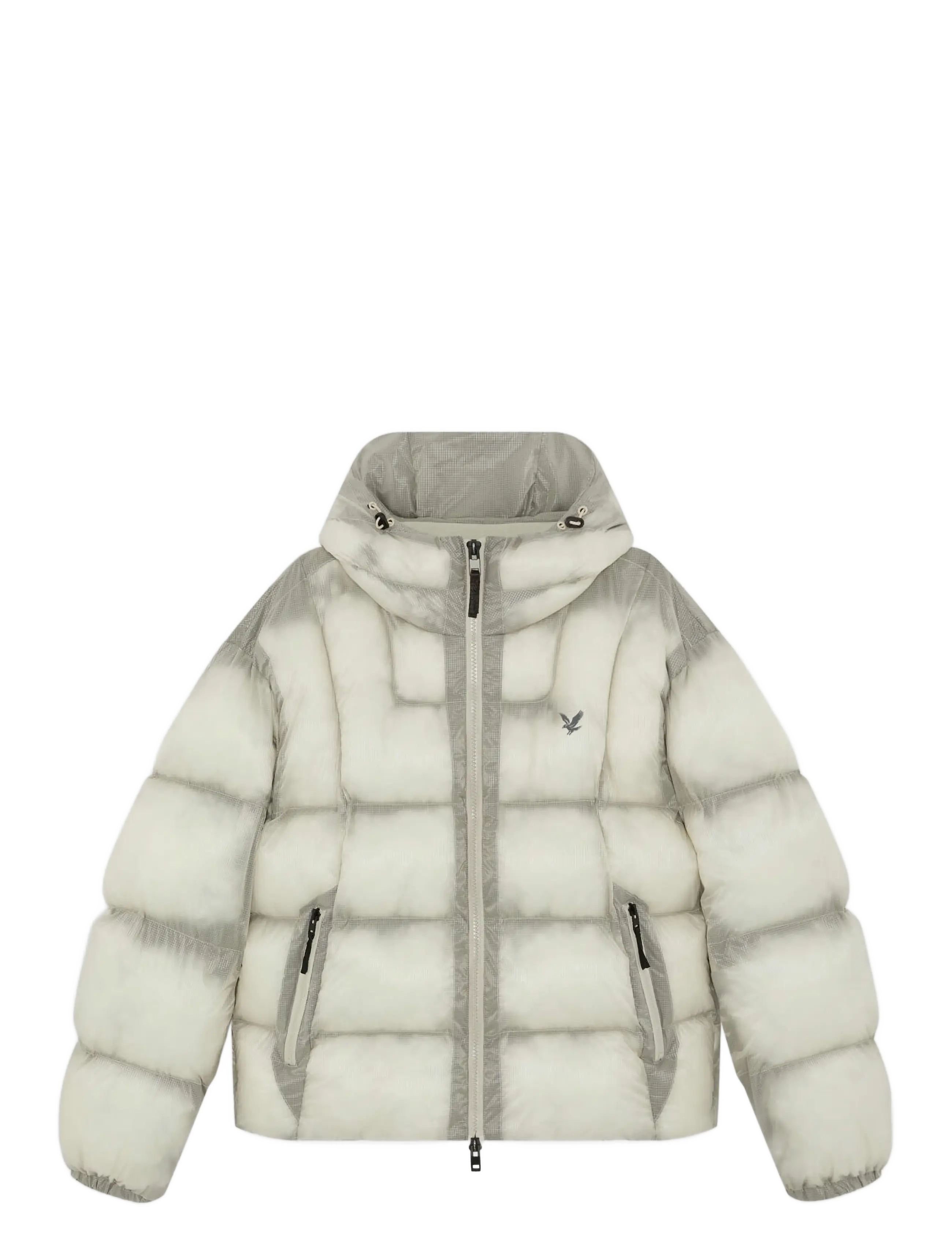 Lyle & Scott - Translucent Puffer Jacket - putty - 1