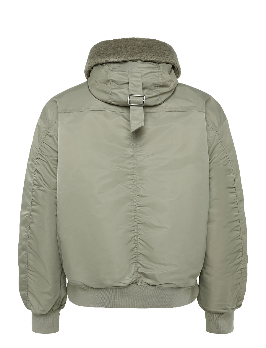 Lyle & Scott - Hooded Flight Jacket - herbstjacken - khaki smoke - 2