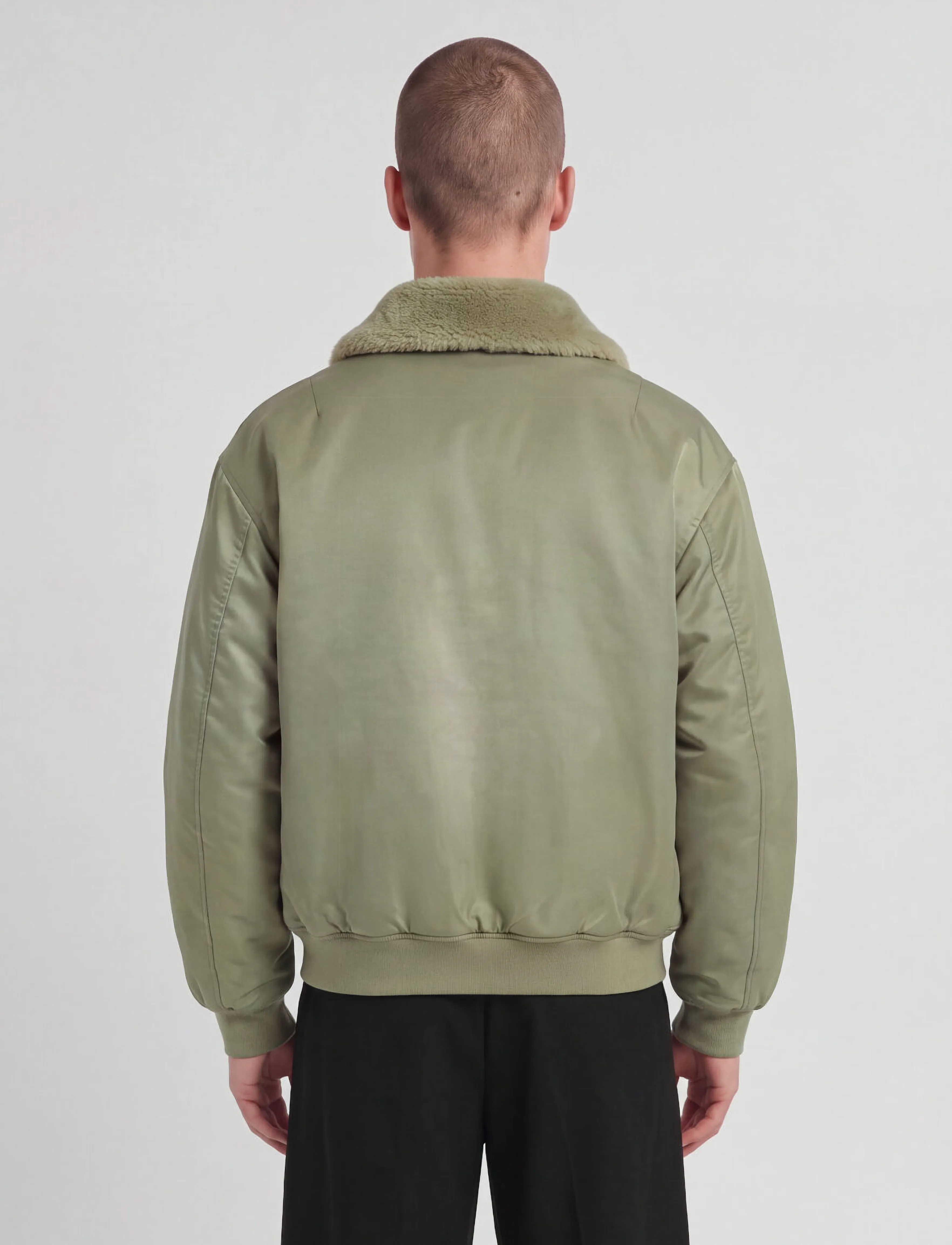 Lyle & Scott - Hooded Flight Jacket - herbstjacken - khaki smoke - 3