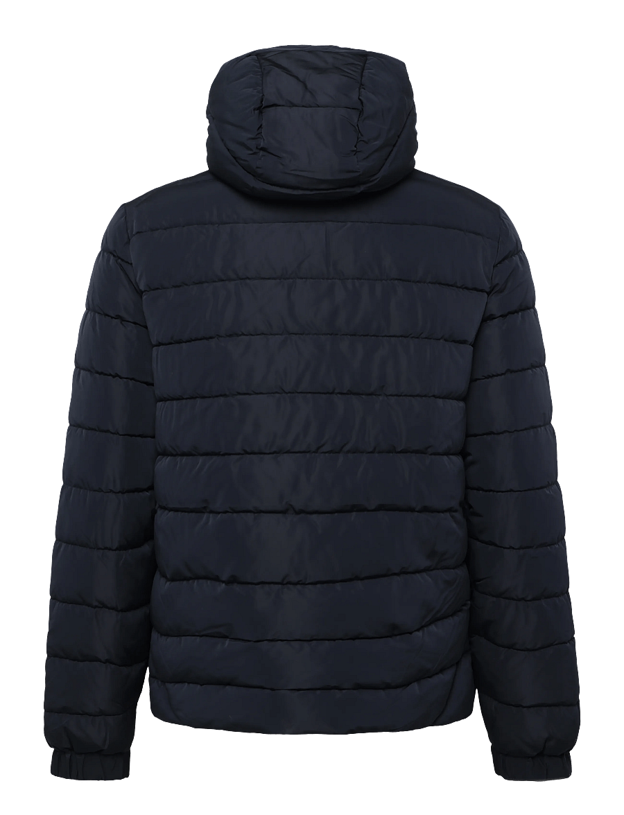 Lyle & Scott - Hooded Quilted Jacket - kevadjoped - dark navy - 1