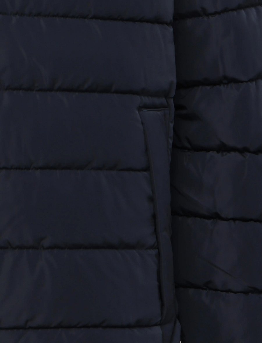 Lyle & Scott - Hooded Quilted Jacket - kevadjoped - dark navy - 4