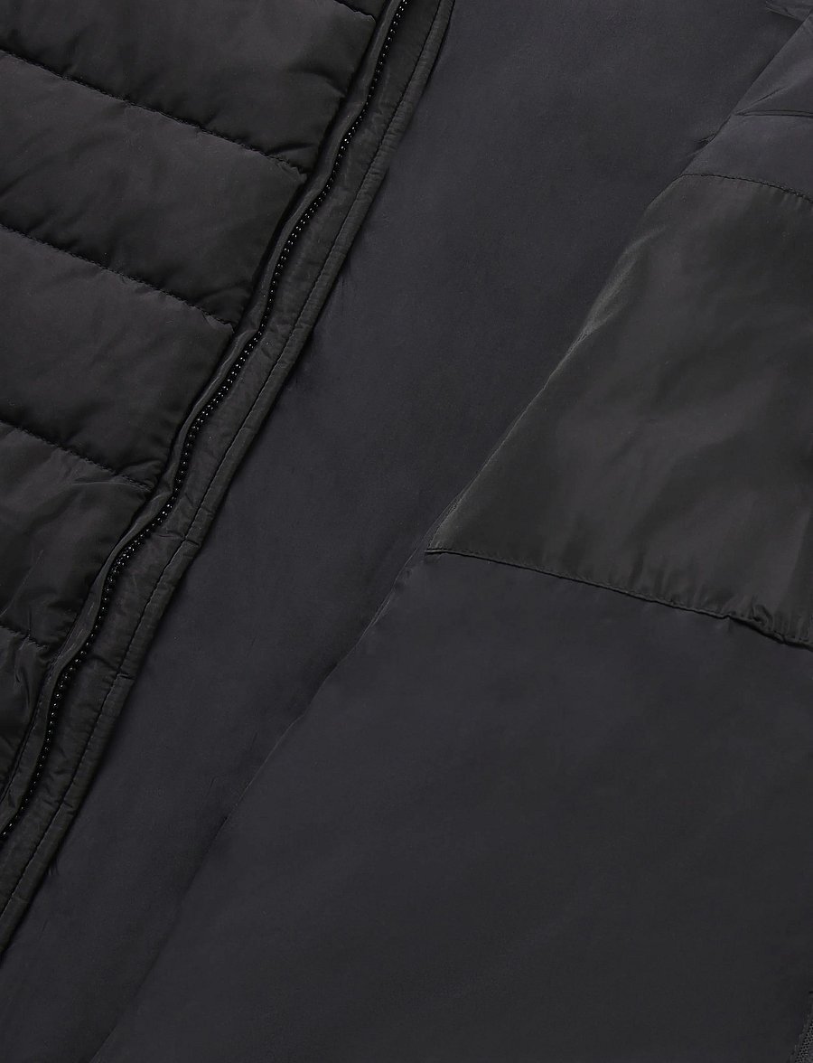 Lyle & Scott - Hooded Quilted Jacket - kevadjoped - jet black - 4