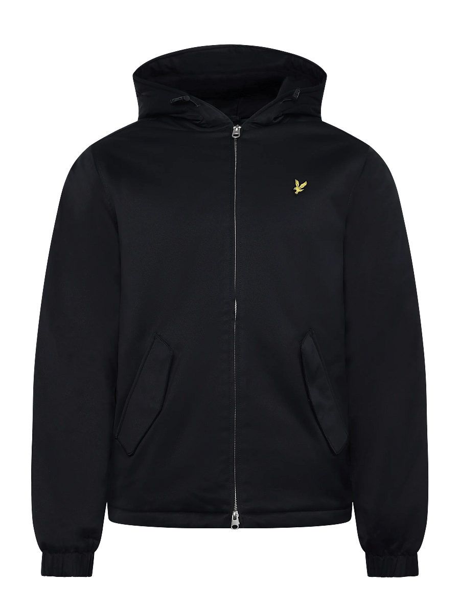 Lyle & Scott - Padded Hooded Zip Through Jacket - dunjackor - dark navy - 0
