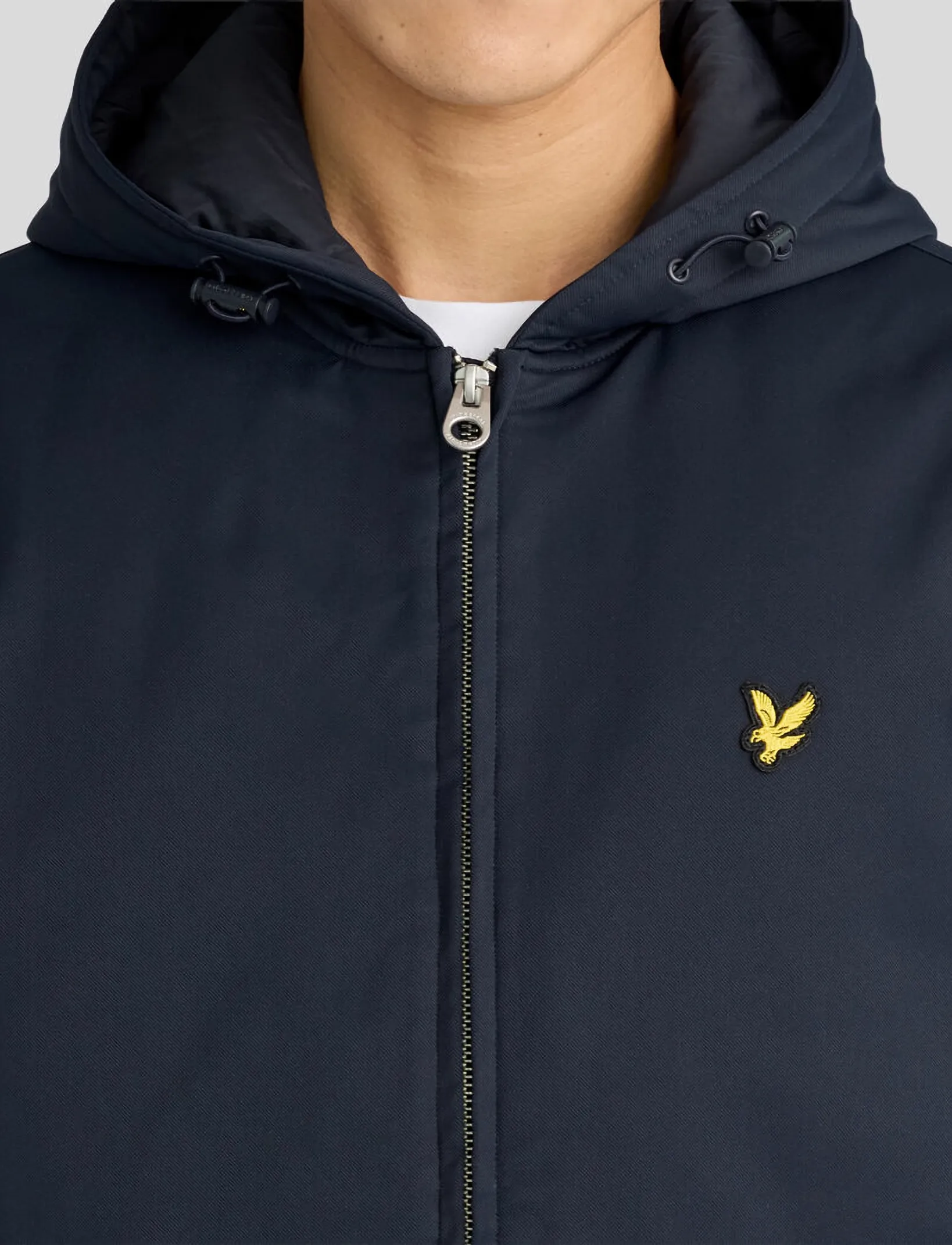 Lyle & Scott - Padded Hooded Zip Through Jacket - dunjackor - dark navy - 5