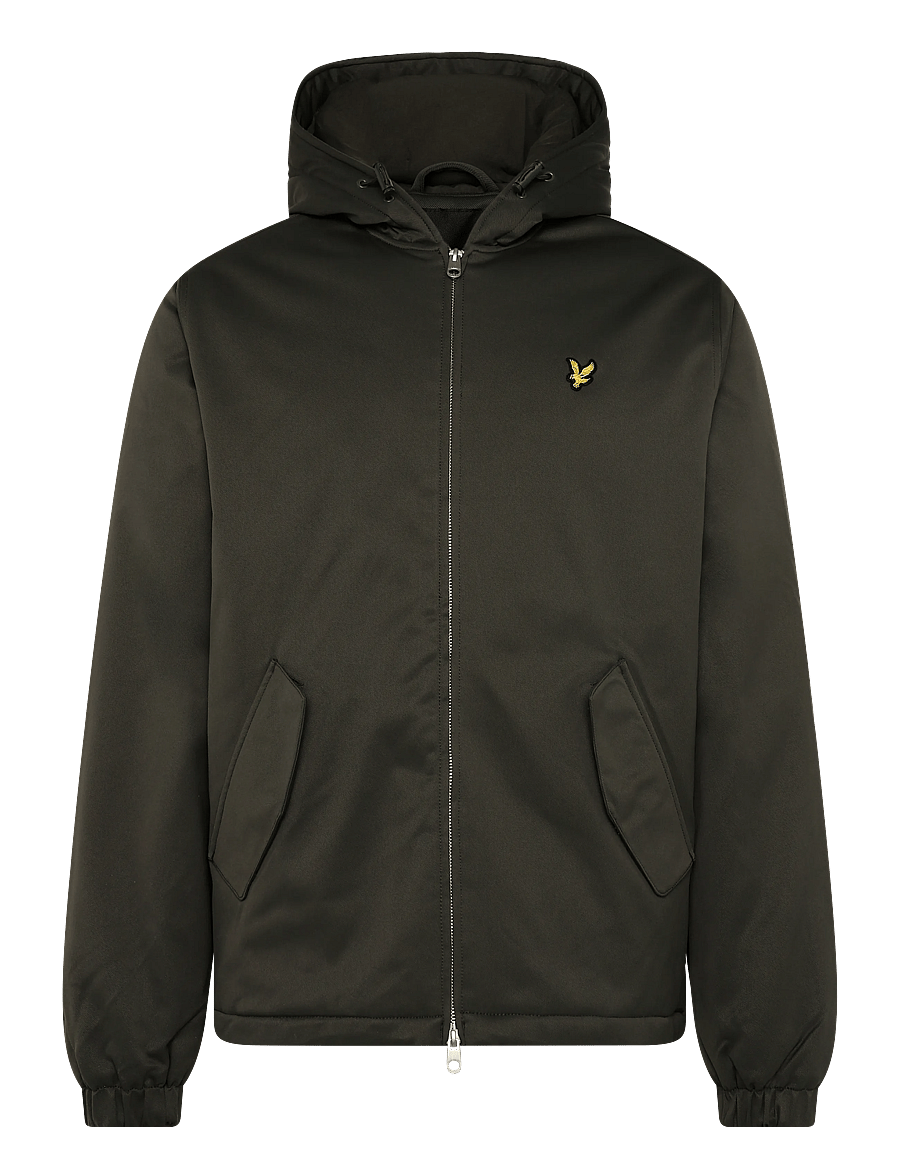 Lyle & Scott - Padded Hooded Zip Through Jacket - dunjakker - deep depths - 0