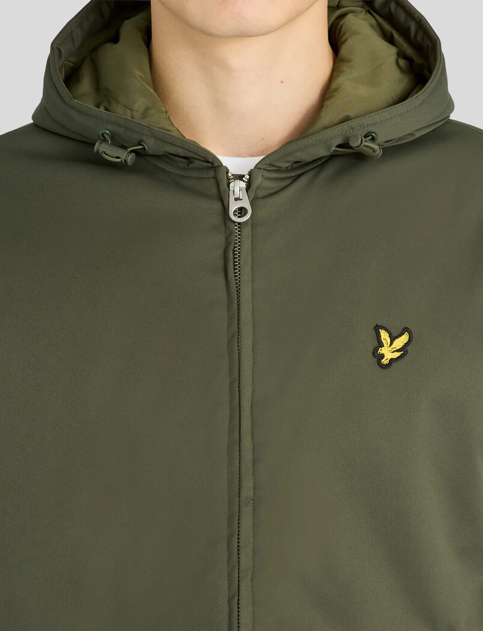 Lyle & Scott - Padded Hooded Zip Through Jacket - winterjacken - deep depths - 5