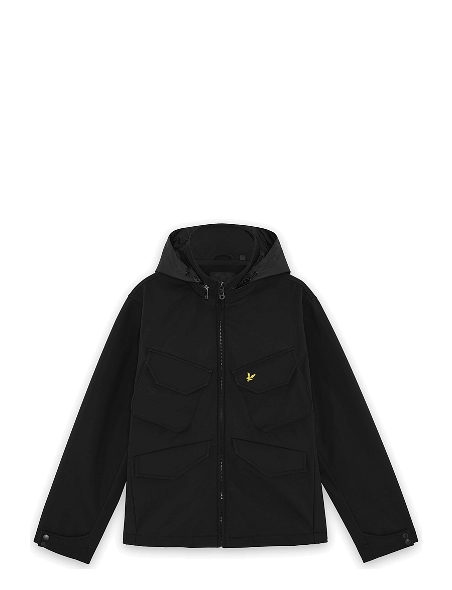 Lyle & Scott - Softshell Field Jacket - jet black - 0