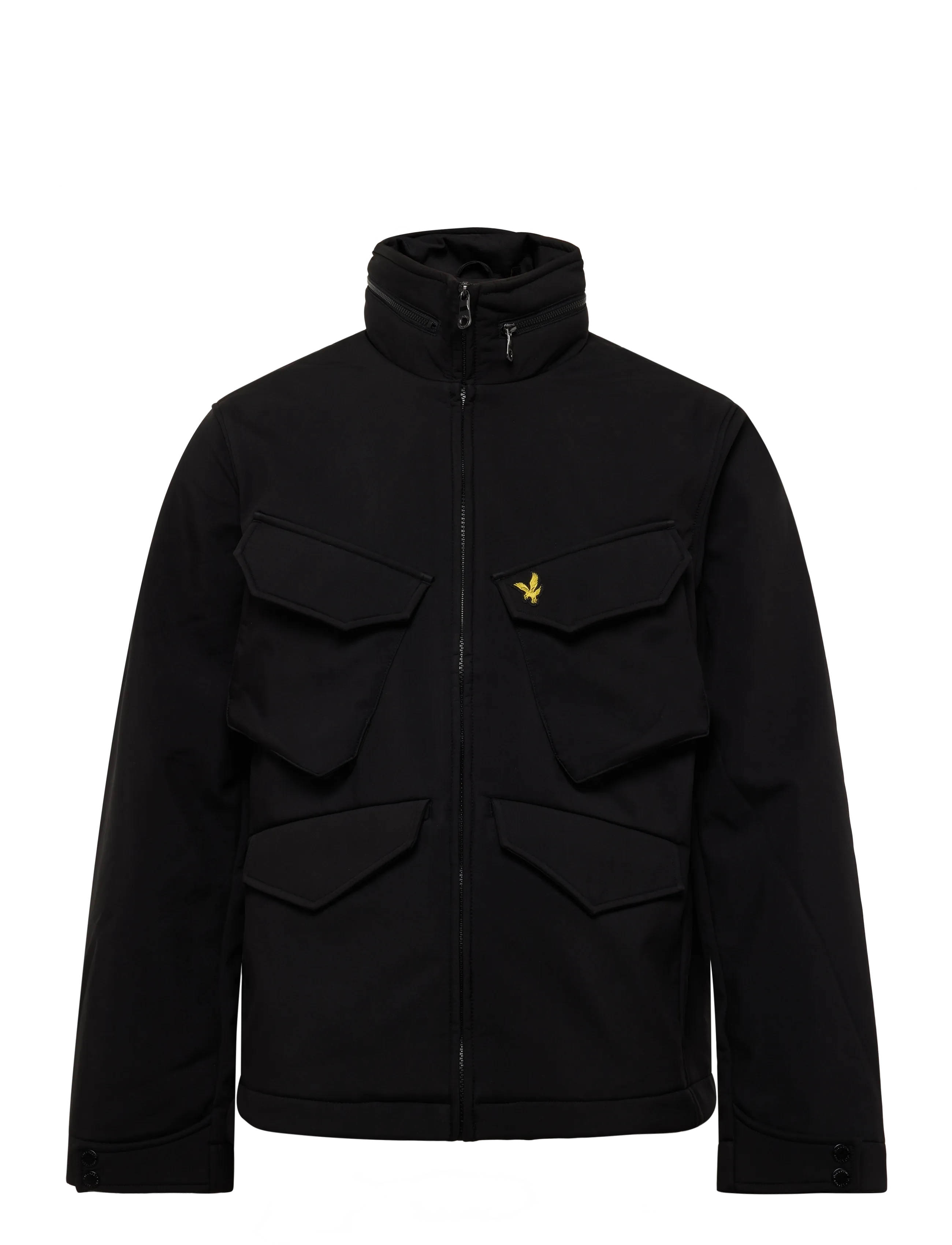 Lyle & Scott - Softshell Field Jacket - herbstjacken - jet black - 1