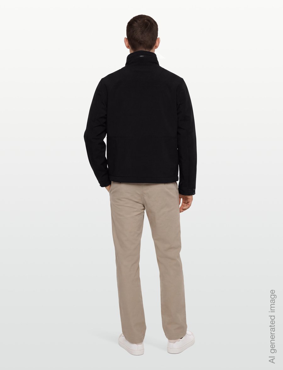 Lyle & Scott - Softshell Field Jacket - herbstjacken - jet black - 4
