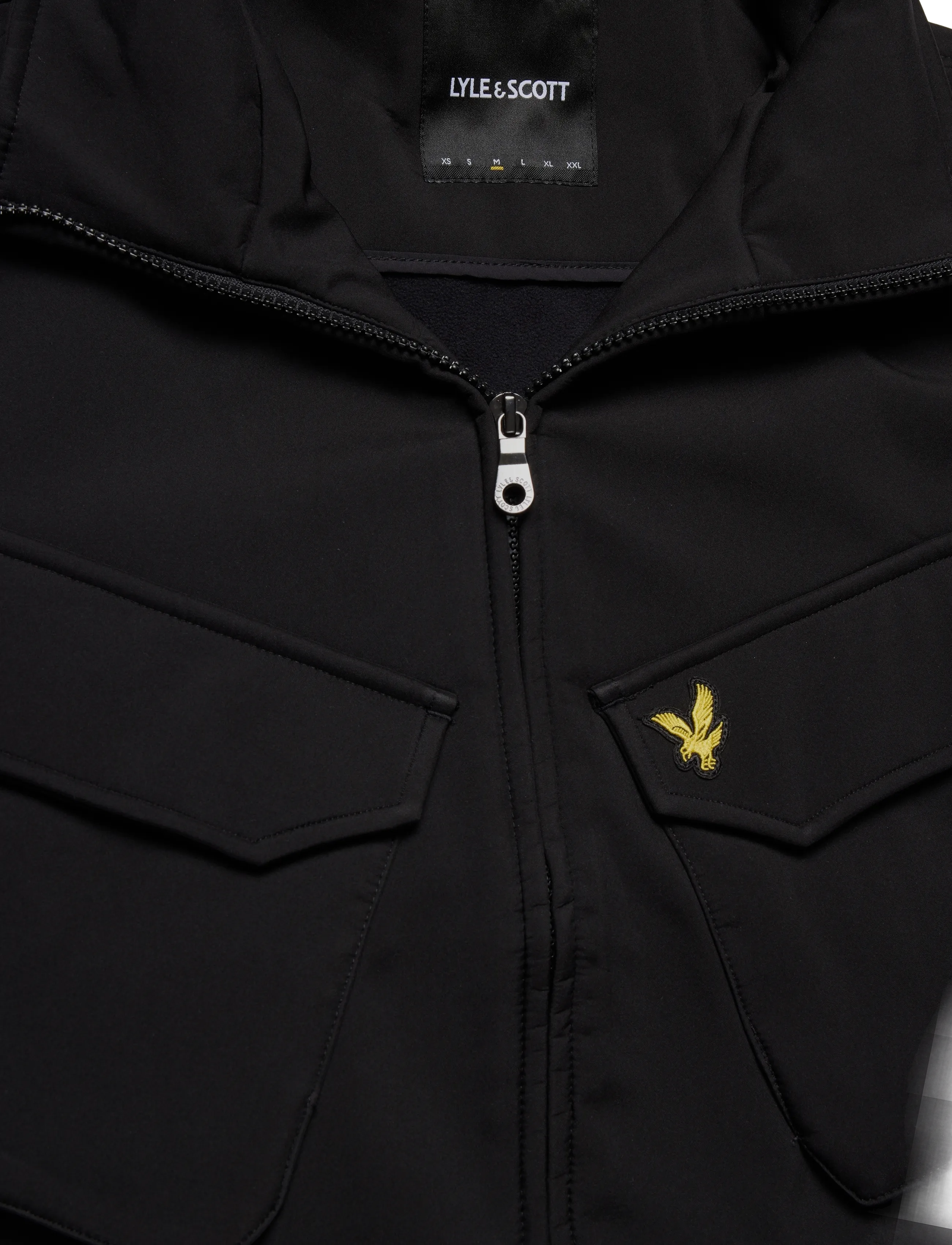Lyle & Scott - Softshell Field Jacket - herbstjacken - jet black - 5