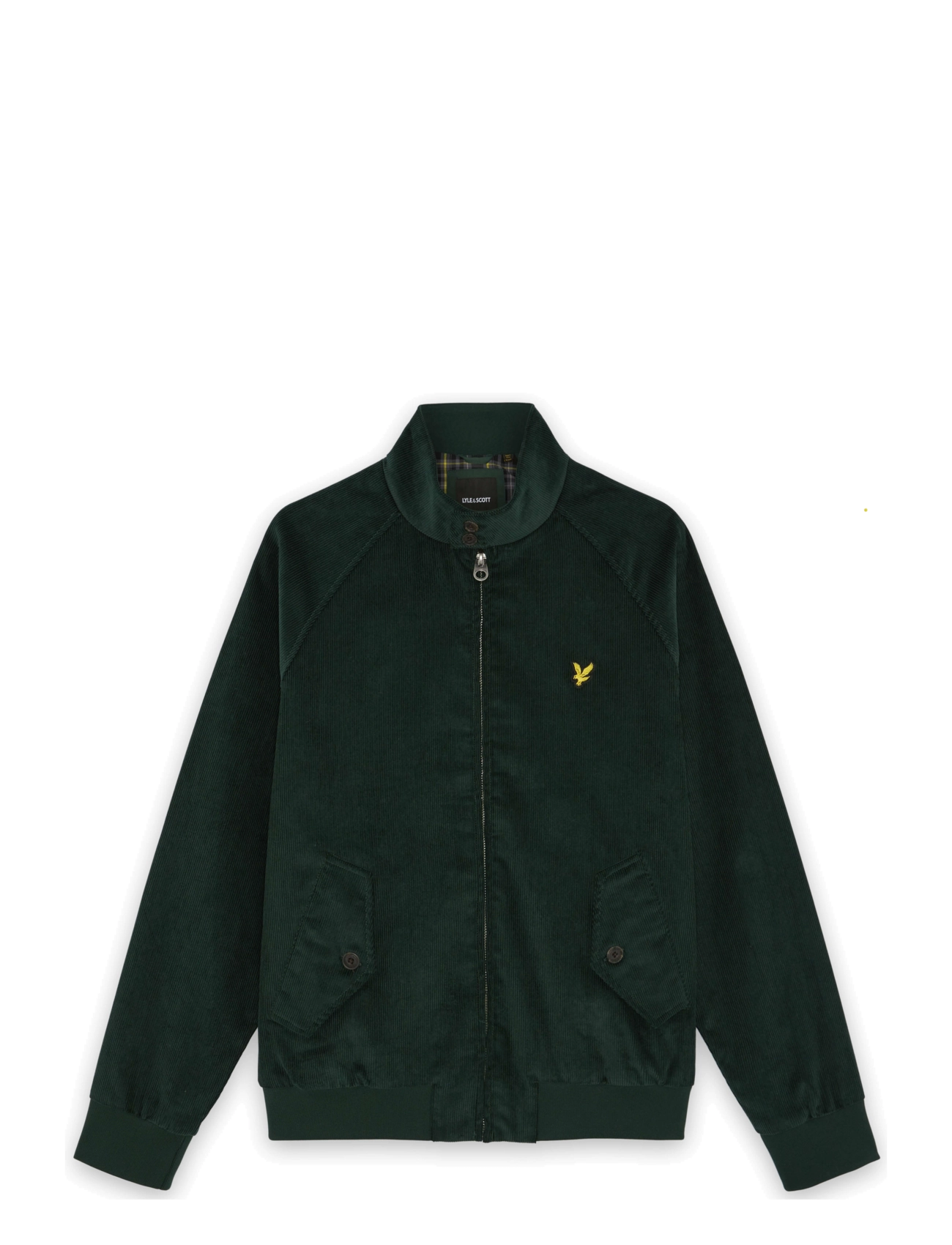Lyle & Scott Corduroy Harrington Jacket - Spring jackets - DARKEST GREEN / green