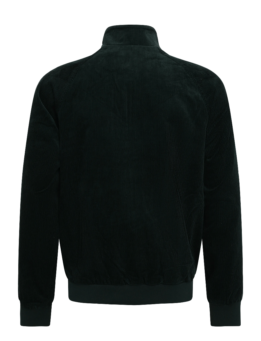 Lyle & Scott - Corduroy Harrington Jacket - frühlingsjacken - darkest green - 1