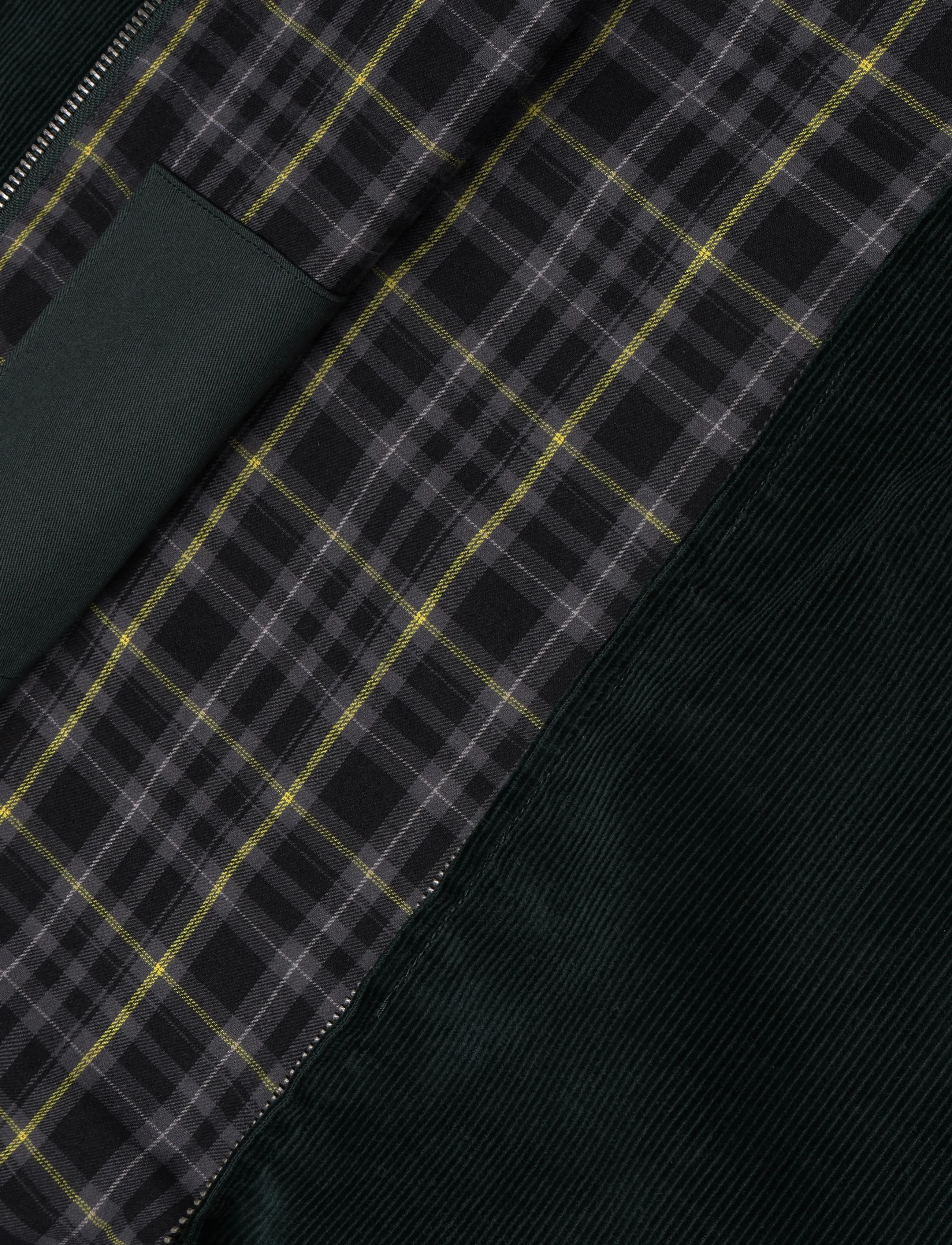Lyle & Scott - Corduroy Harrington Jacket - frühlingsjacken - darkest green - 4