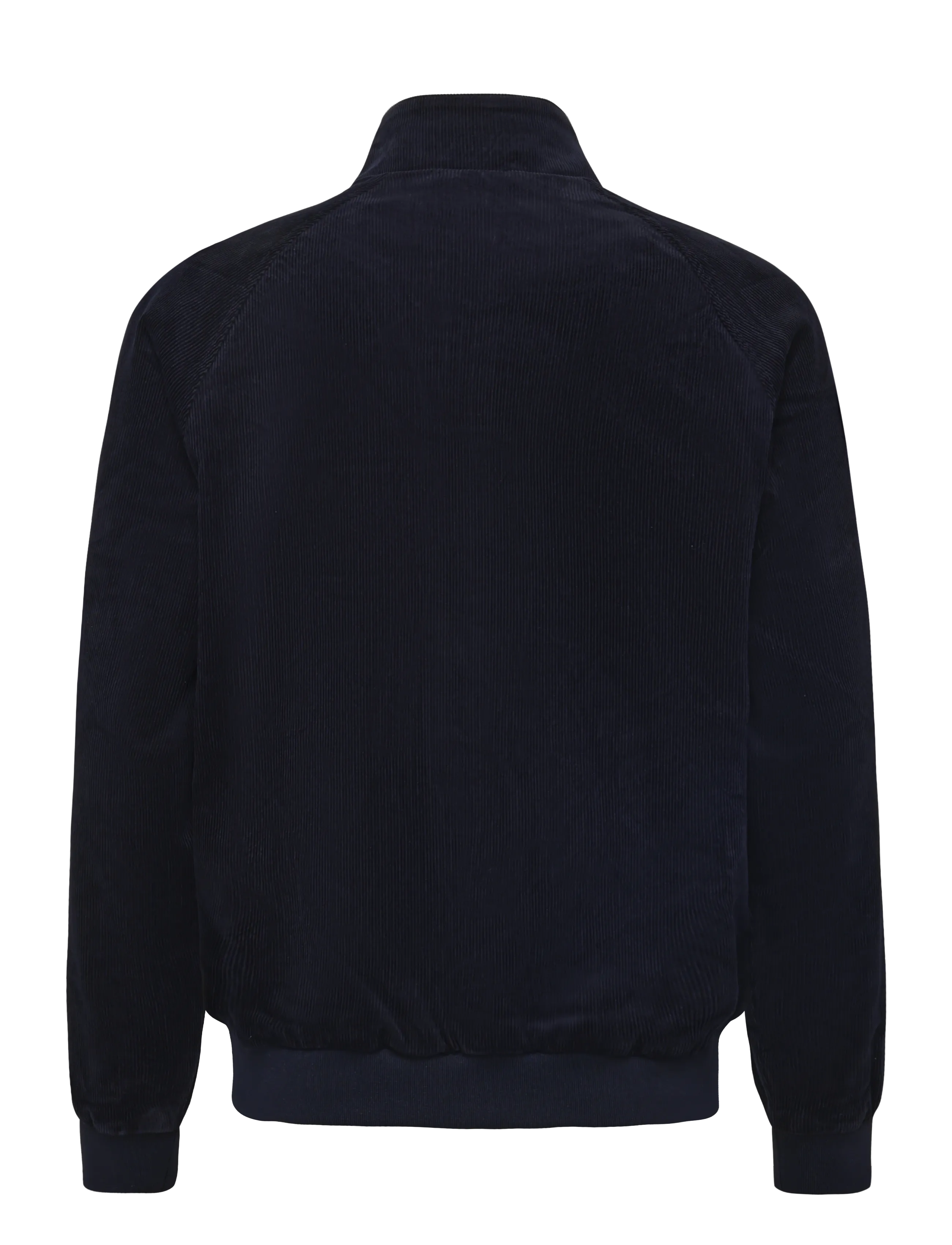 Lyle & Scott - Corduroy Harrington Jacket - forårsjakker - dark navy - 1