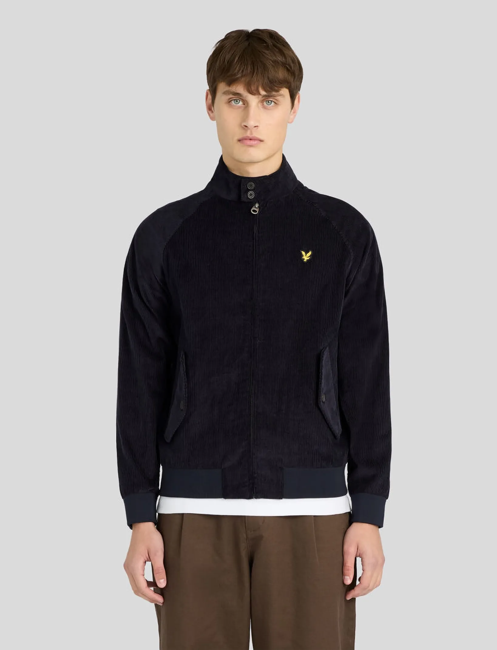 Lyle & Scott Corduroy Harrington Jacket - Jackor - DARK NAVY / navy