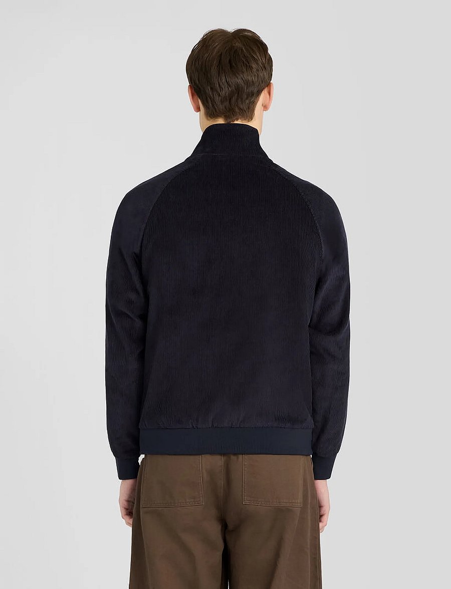 Lyle & Scott - Corduroy Harrington Jacket - fall jackets - dark navy - 3