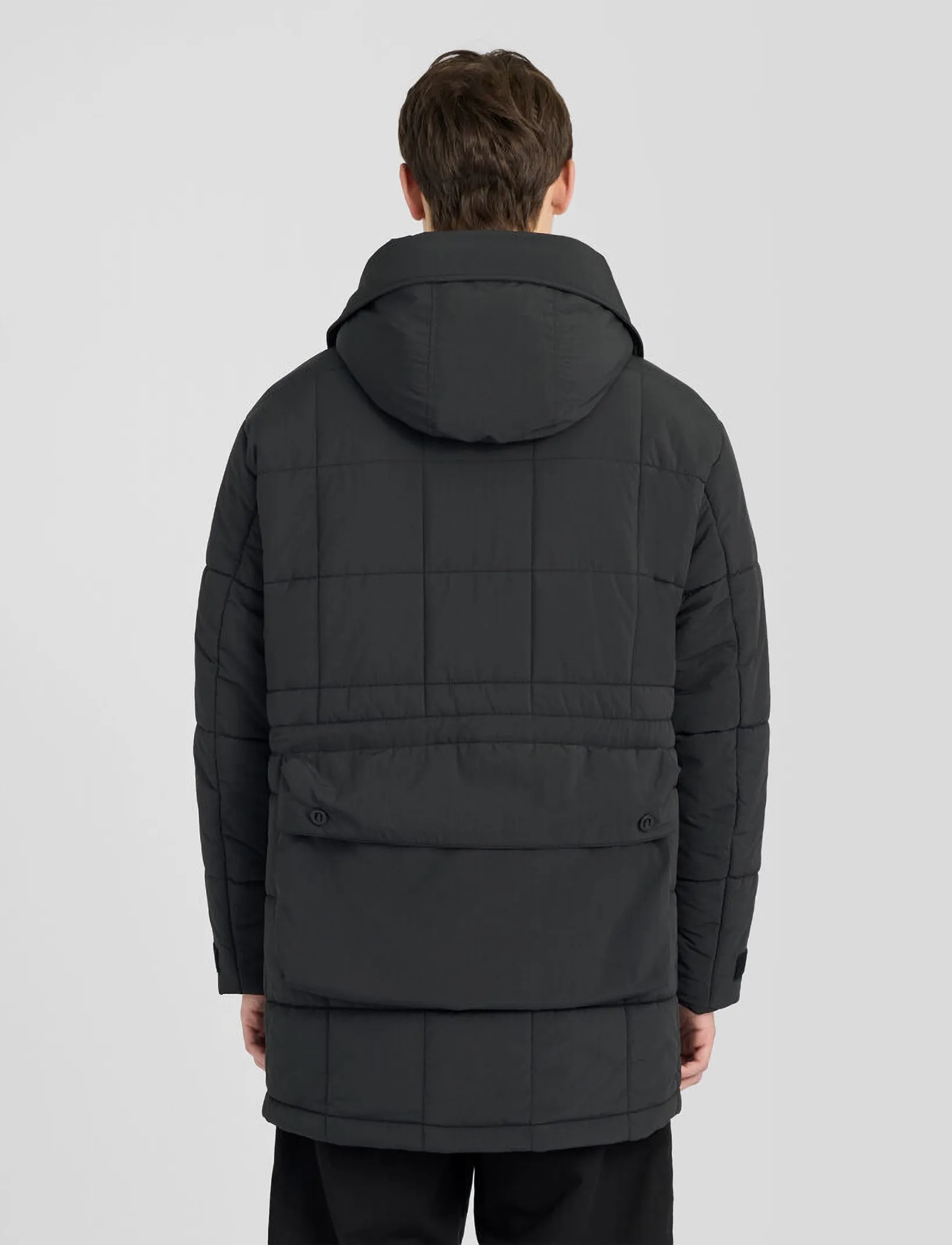 Lyle & Scott - Wadded Field Parka - parkas - jet black - 3