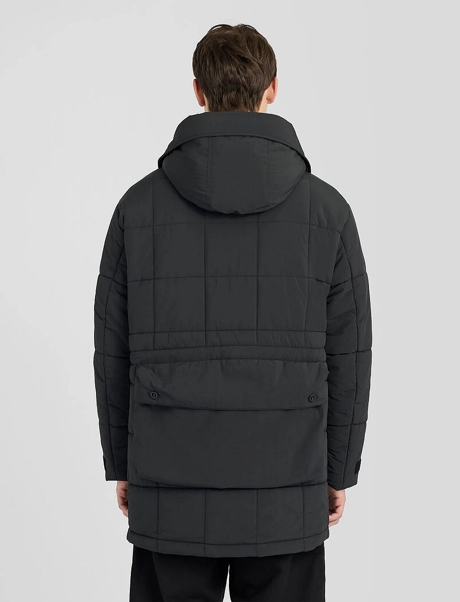 Lyle & Scott - Wadded Field Parka - parkas - jet black - 3