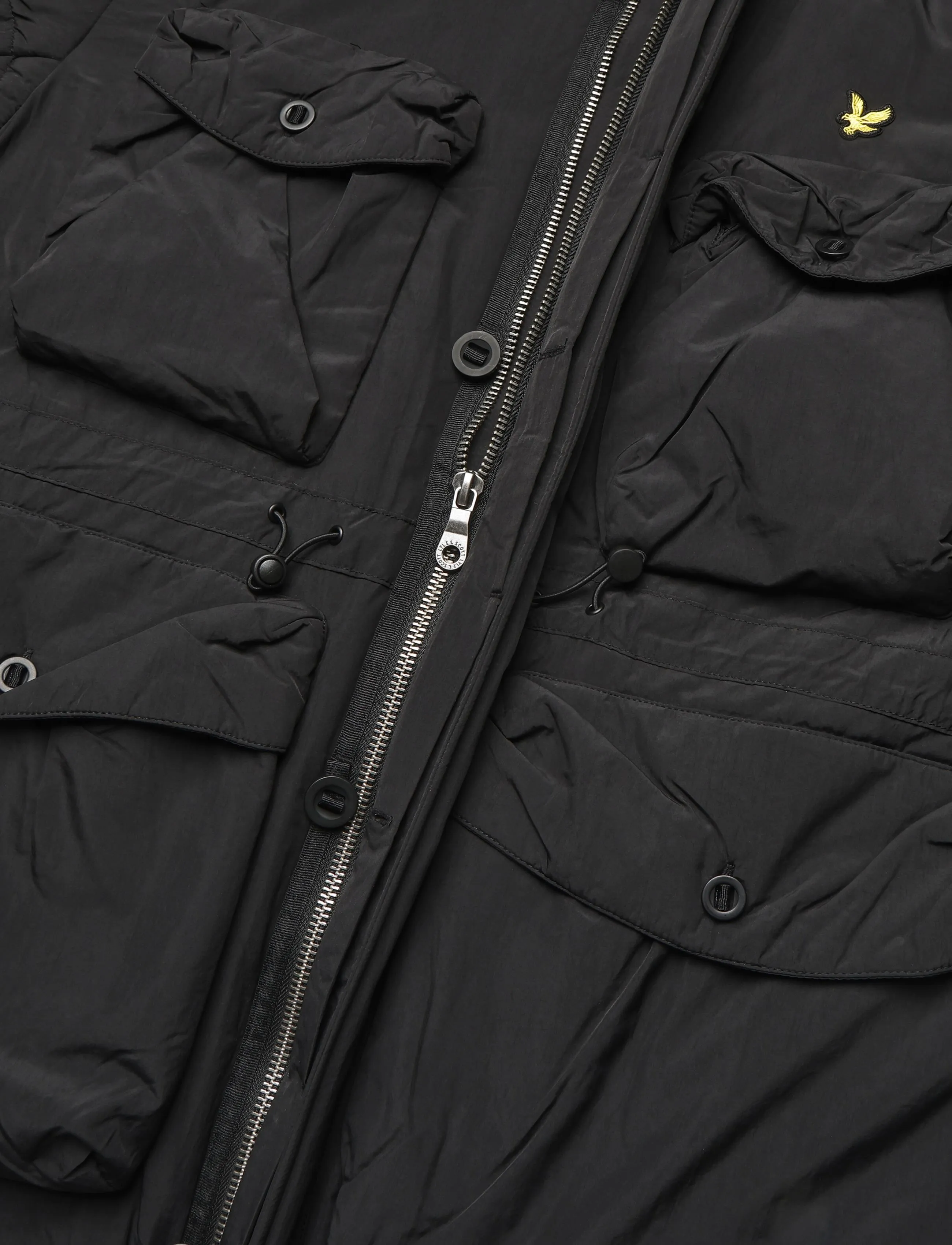 Lyle & Scott - Wadded Field Parka - parkad - jet black - 4