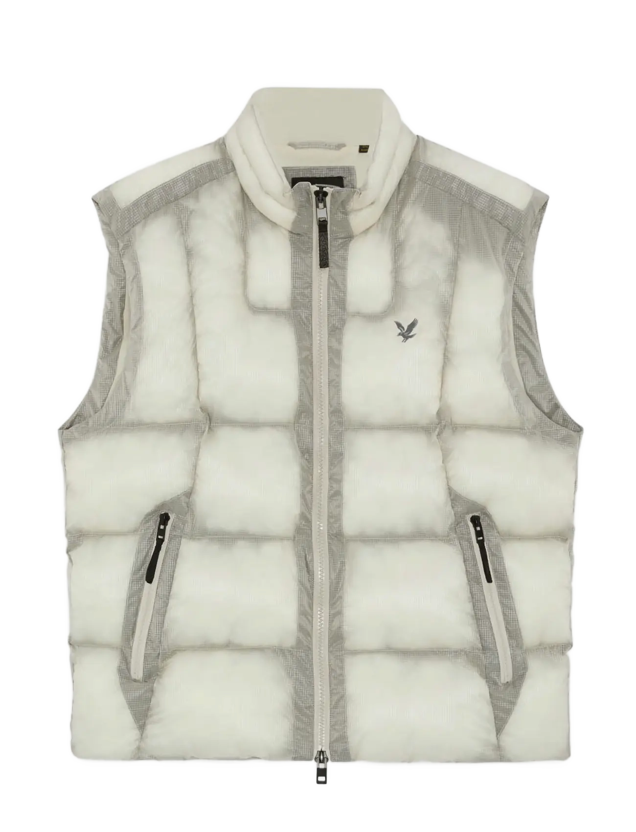 Lyle & Scott - Translucent Puffer Gilet - putty - 1