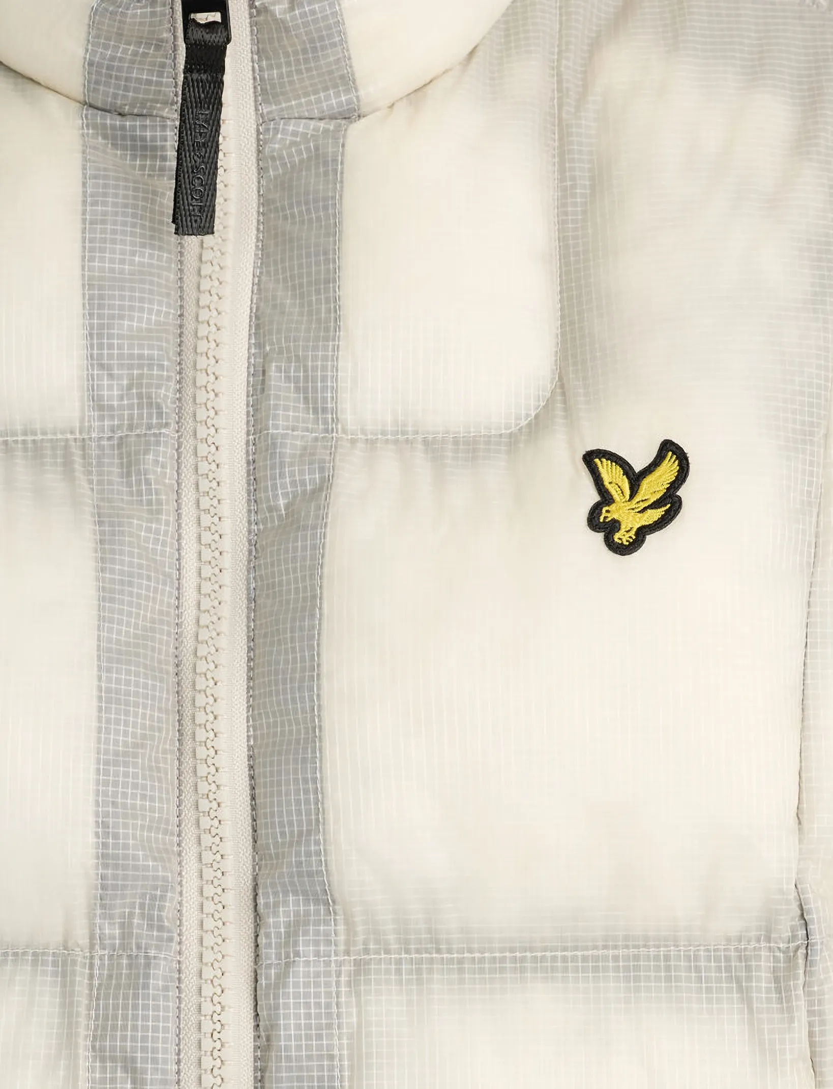 Lyle & Scott - Translucent Puffer Gilet - putty - 5