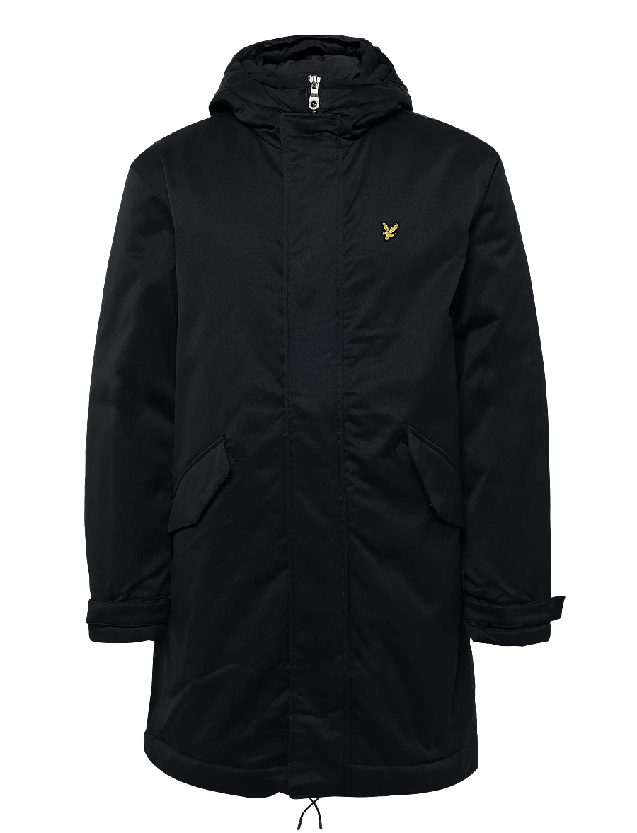 Lyle & Scott - Padded Fishtail Parka - parkas - dark navy - 0