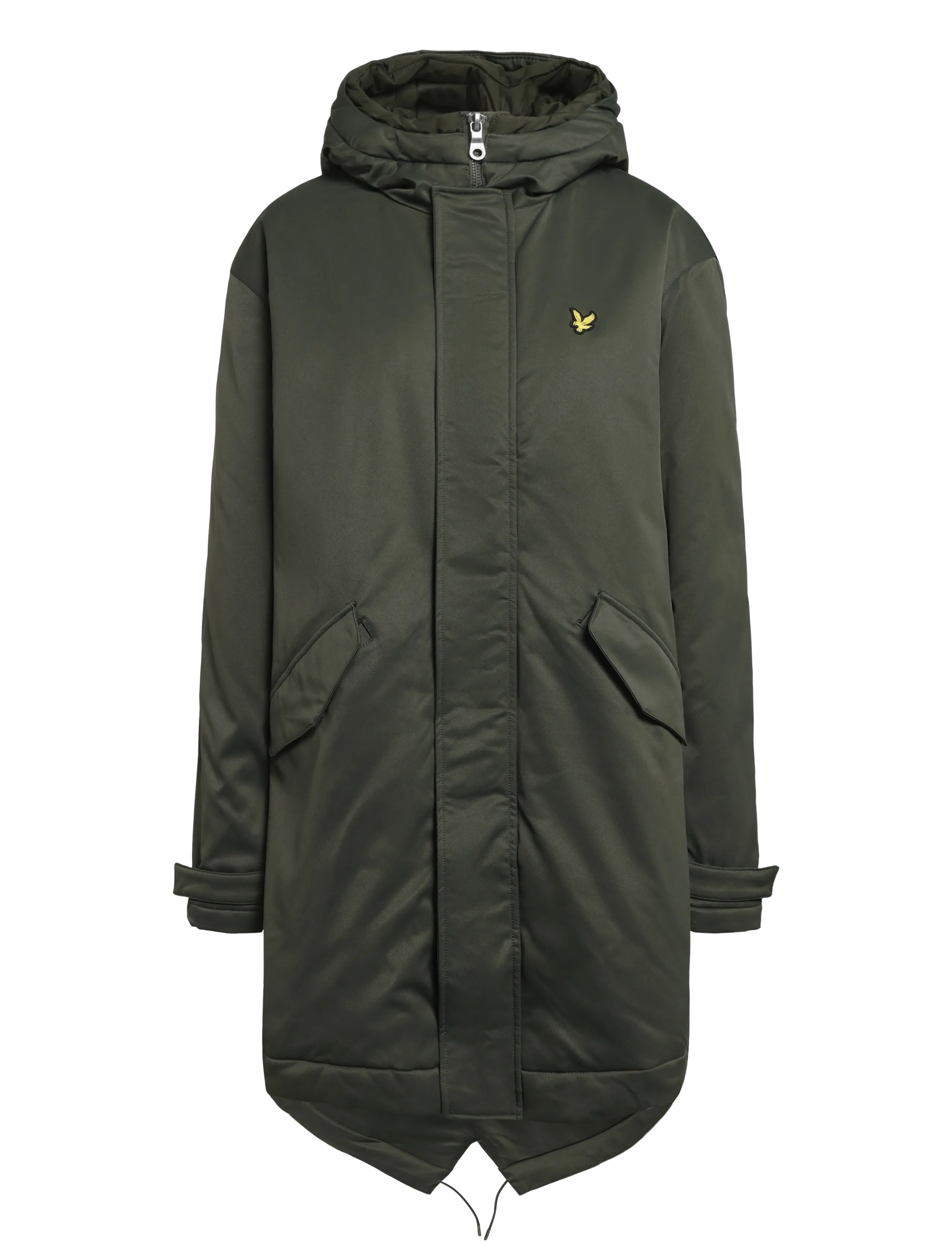 Lyle & Scott - Padded Fishtail Parka - parkad - deep depths - 1