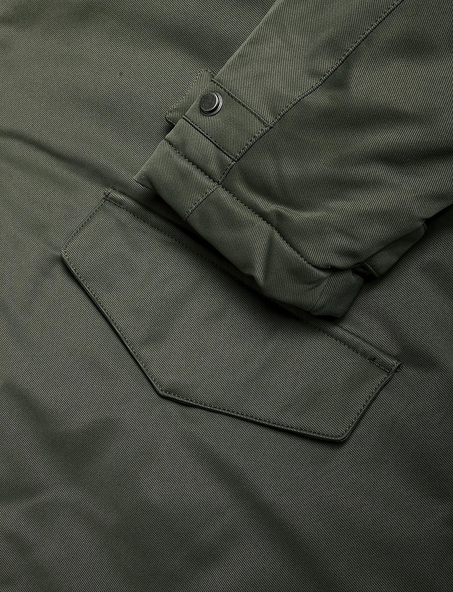 Lyle & Scott - Padded Fishtail Parka - parkad - deep depths - 5