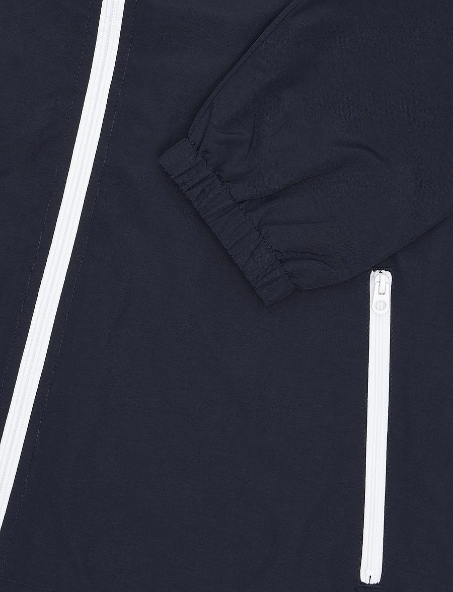 Lyle & Scott - Contrast Zip Through Hooded Jacket - kevadjoped - dark navy/white - 3