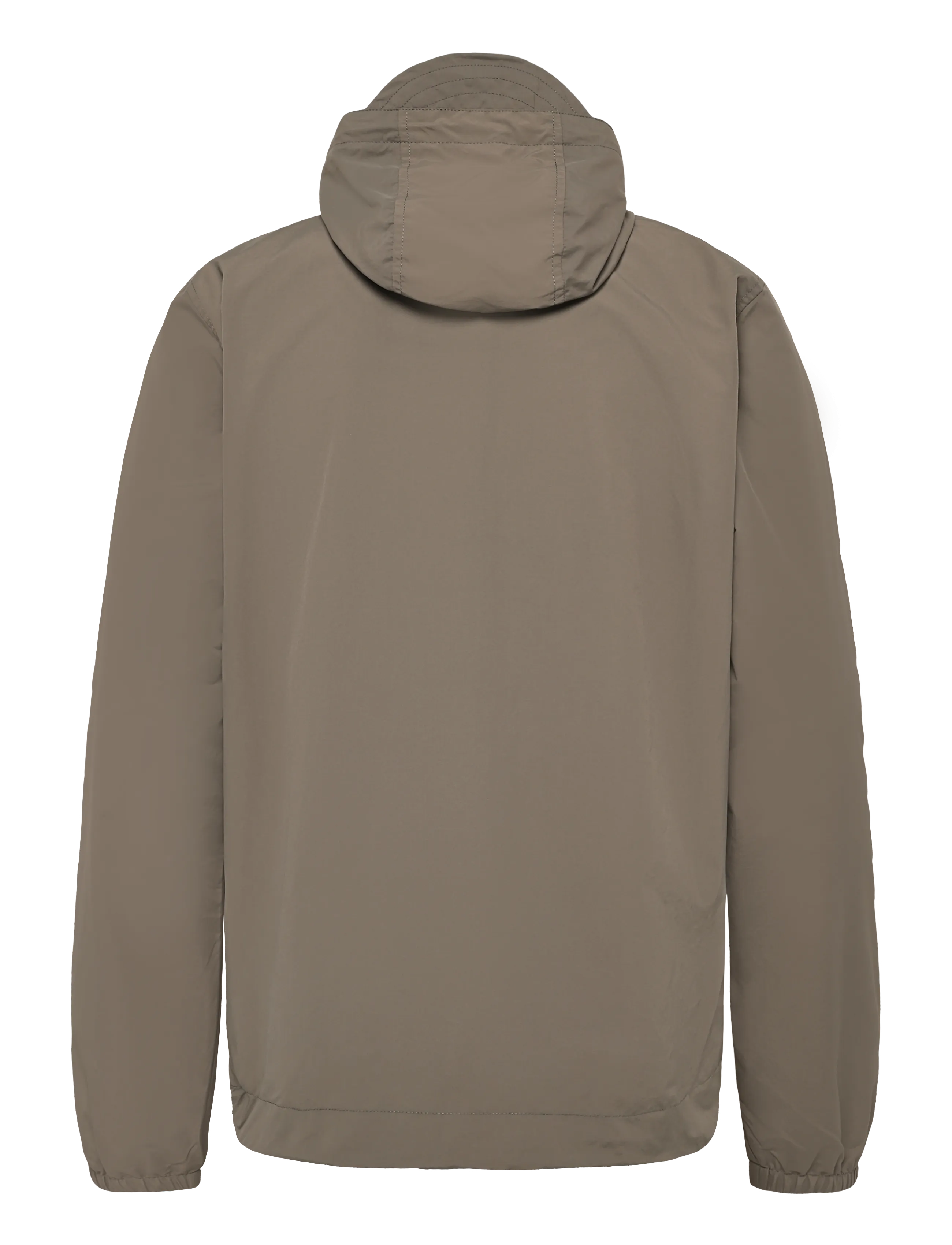 Lyle & Scott - Contrast Zip Through Hooded Jacket - fall jackets - khaki ash/jet black - 1