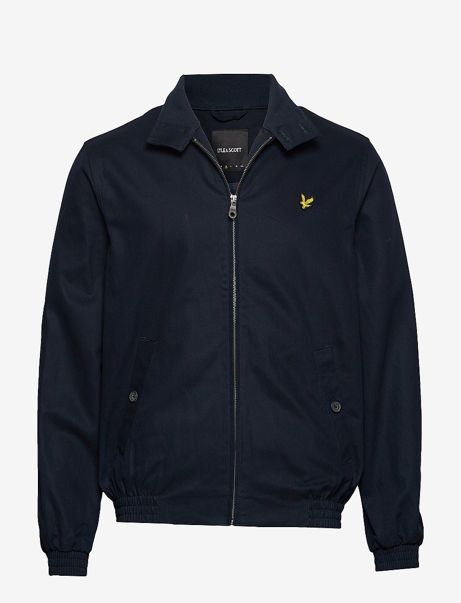 Lyle & Scott - Harrington jacket - spring jackets - dark navy - 1