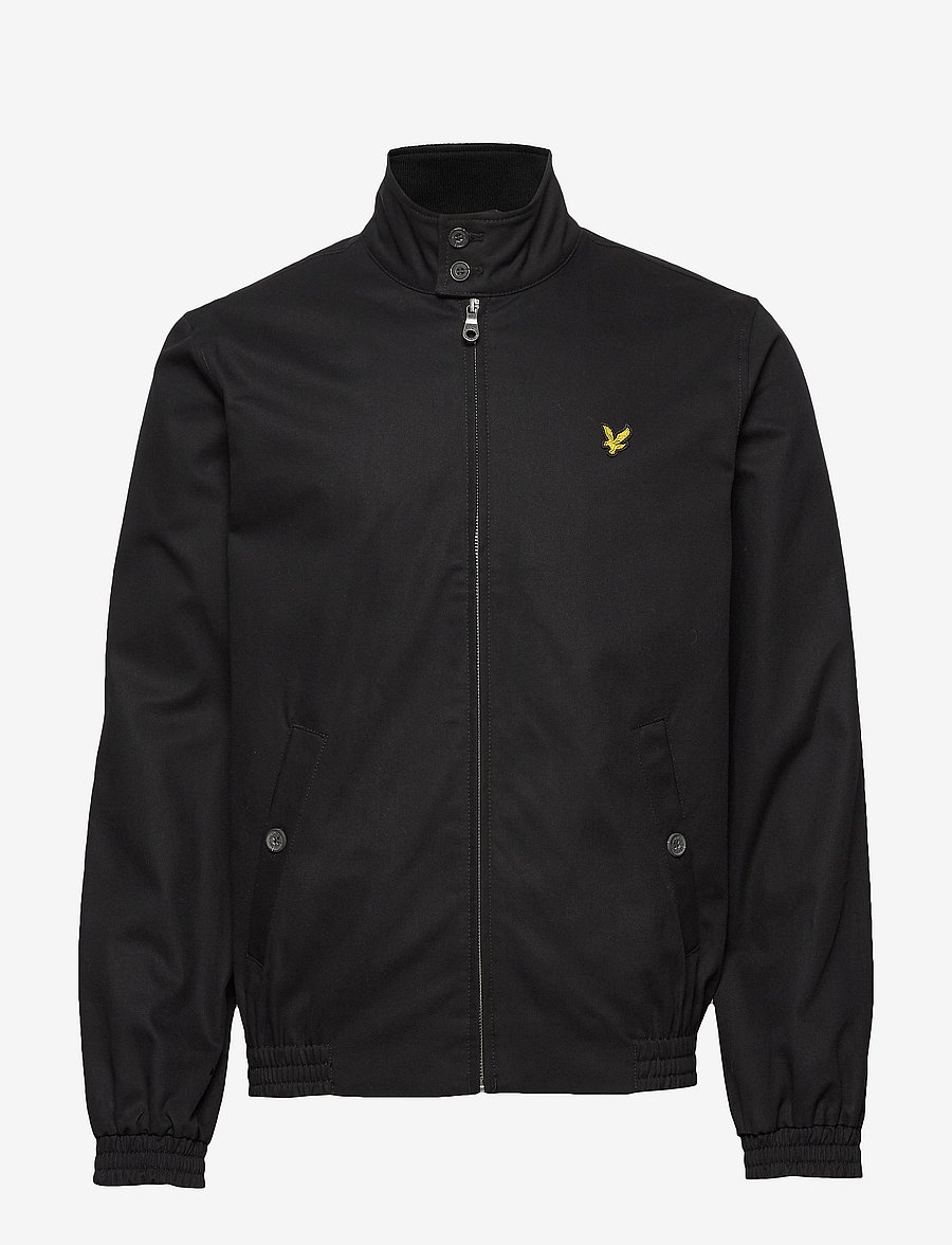 Lyle & Scott - Harrington jacket - spring jackets - jet black - 2