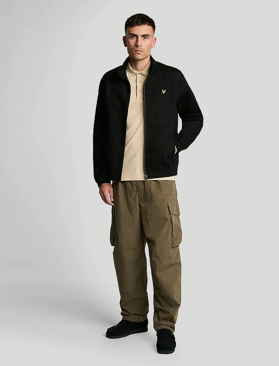 Lyle & Scott - Harrington jacket - spring jackets - jet black - 5