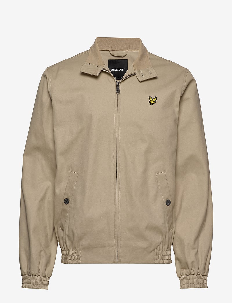 Lyle & Scott - Harrington jacket - fall jackets - stone - 1