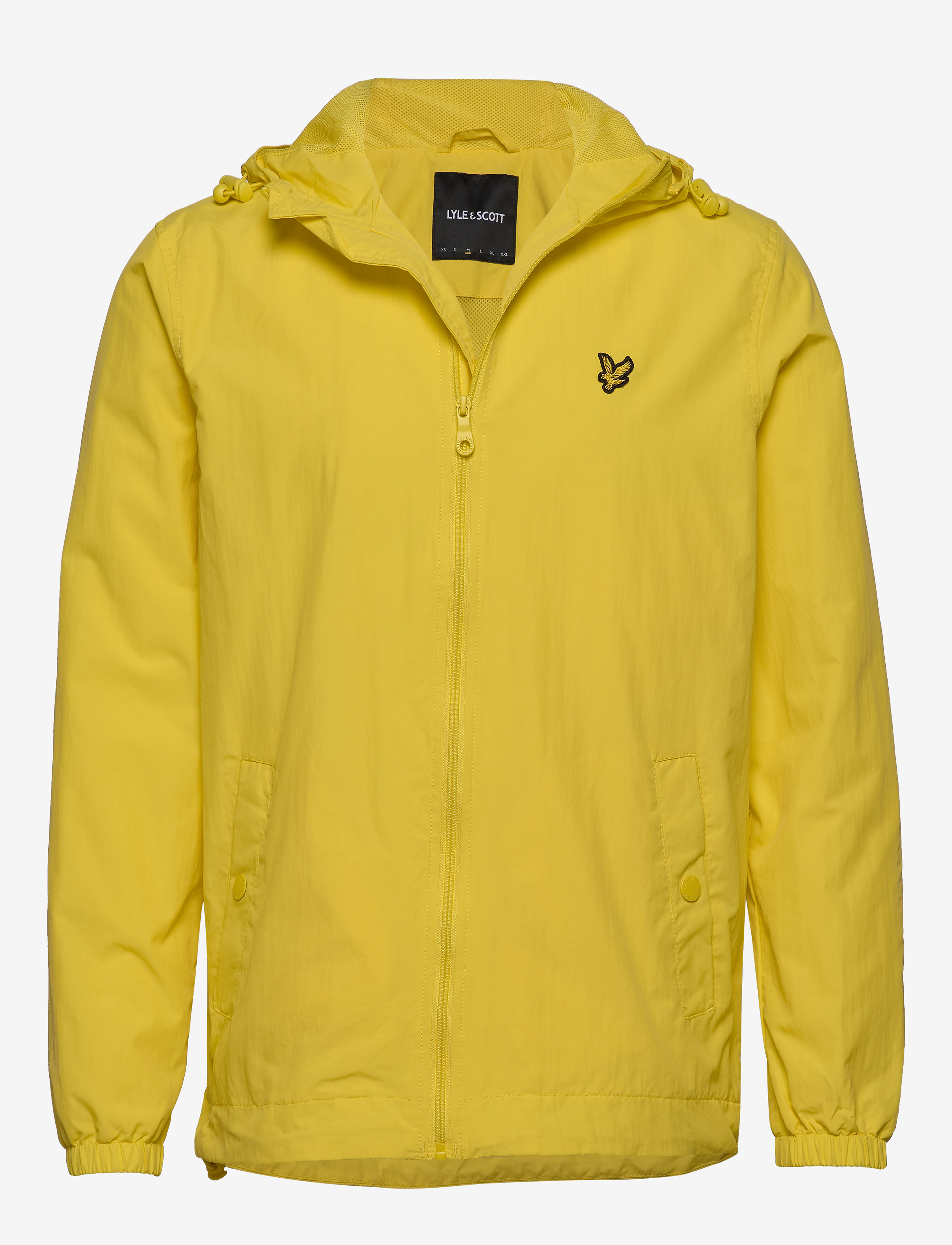 Zip Through Hooded Jacket - BUTTERCUP YELLOW