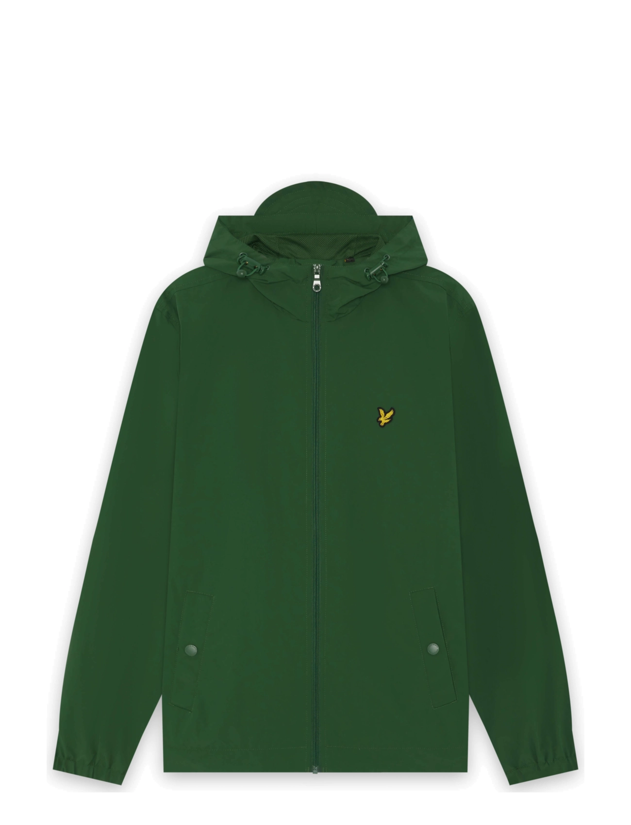 Lyle & Scott Zip Through Hooded Jacket - Virsjakas - CLOVER GREEN / green