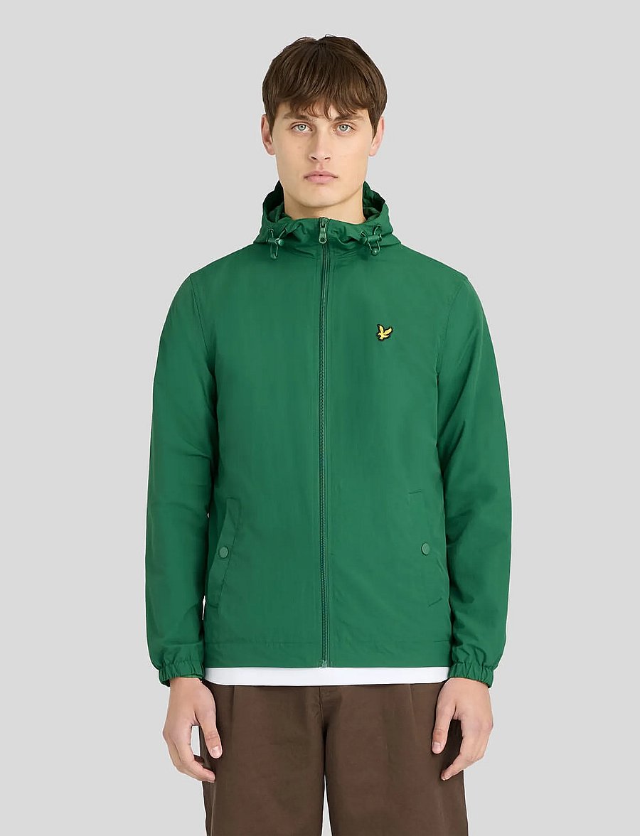 Lyle & Scott - Zip Through Hooded Jacket - vestes d’automne - clover green - 0