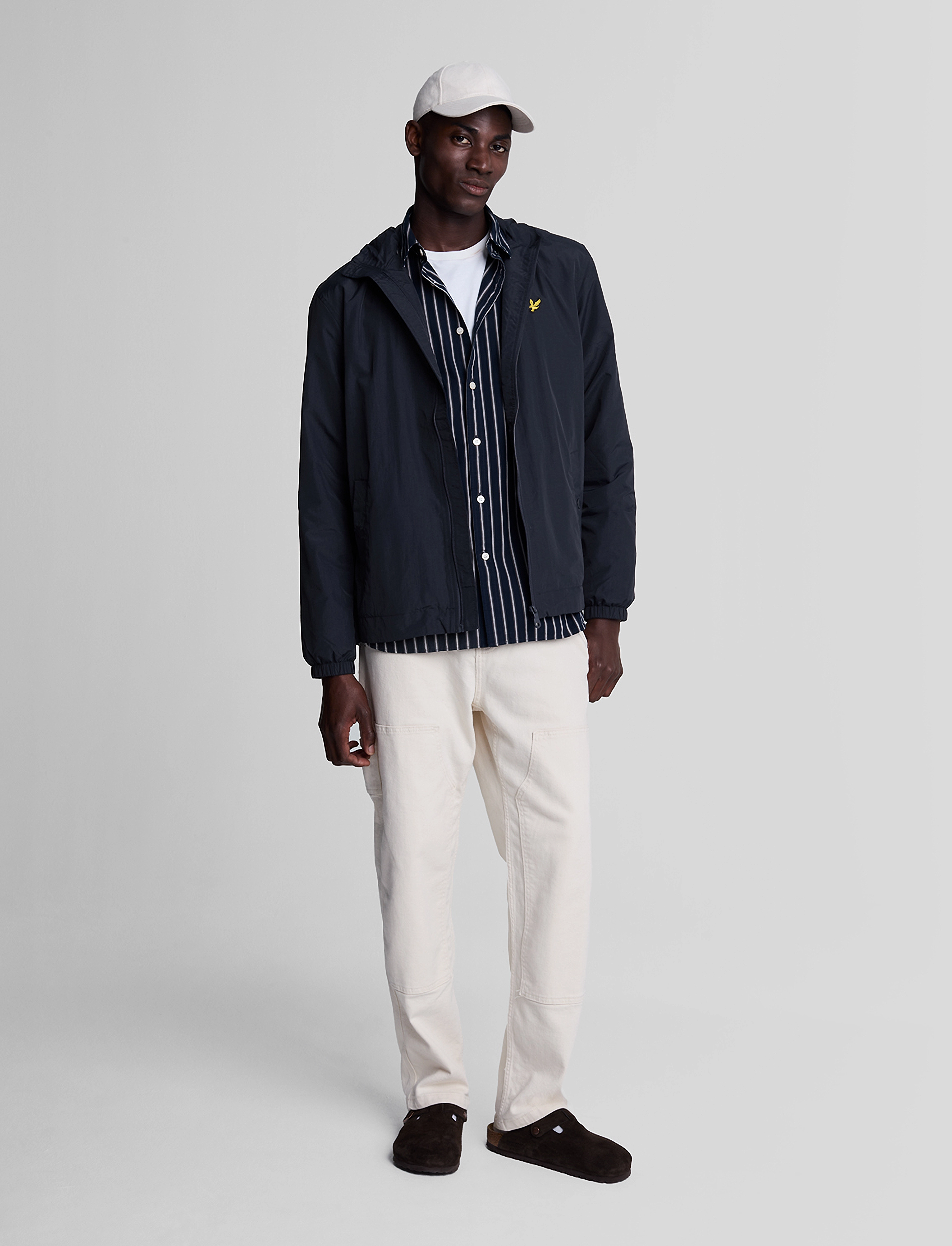 Lyle & Scott - Zip Through Hooded Jacket - frühlingsjacken - dark navy - 5