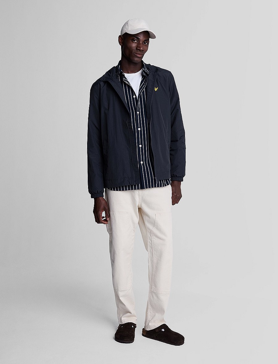 Lyle & Scott - Zip Through Hooded Jacket - frühlingsjacken - dark navy - 5